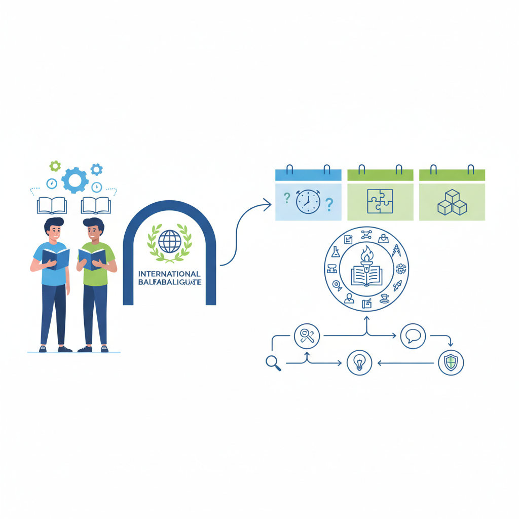 9. ve 10. sınıf için IB hazırlık planı takvimi